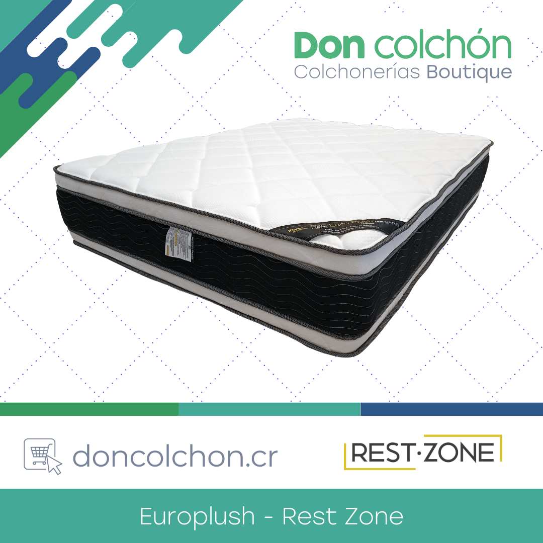 Colchón Matrimonial Europlush Rest Zone