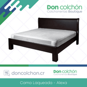 Cama Individual Laqueada Alexa