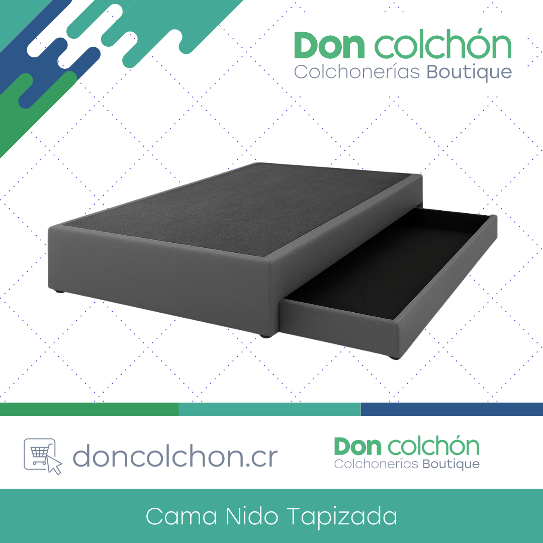 Cama Nido Matrimonial Tapizada