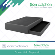 Cama Nido Individual Tapizada