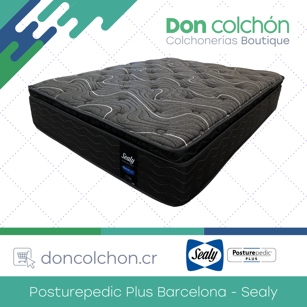 Colchón Queen Barcelona Posturepedic Plus Sealy