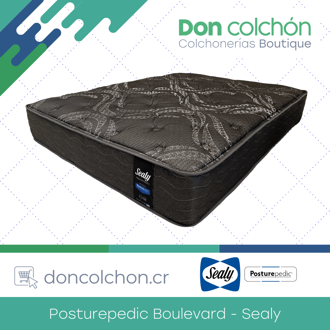 Colchón Twin XL Boulevard Posturepedic Sealy