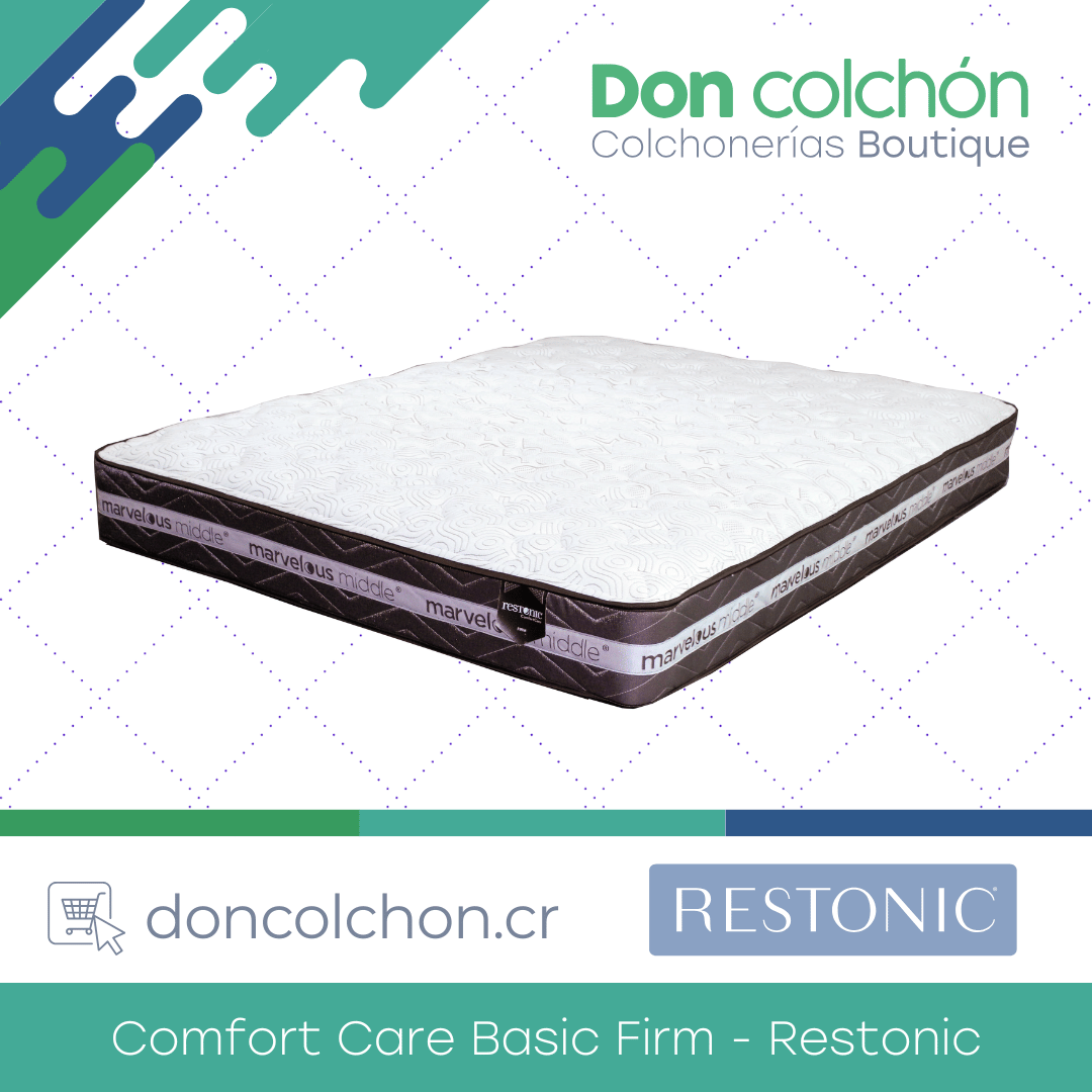 Colchón King Comfort Care Basic Firm Restonic
