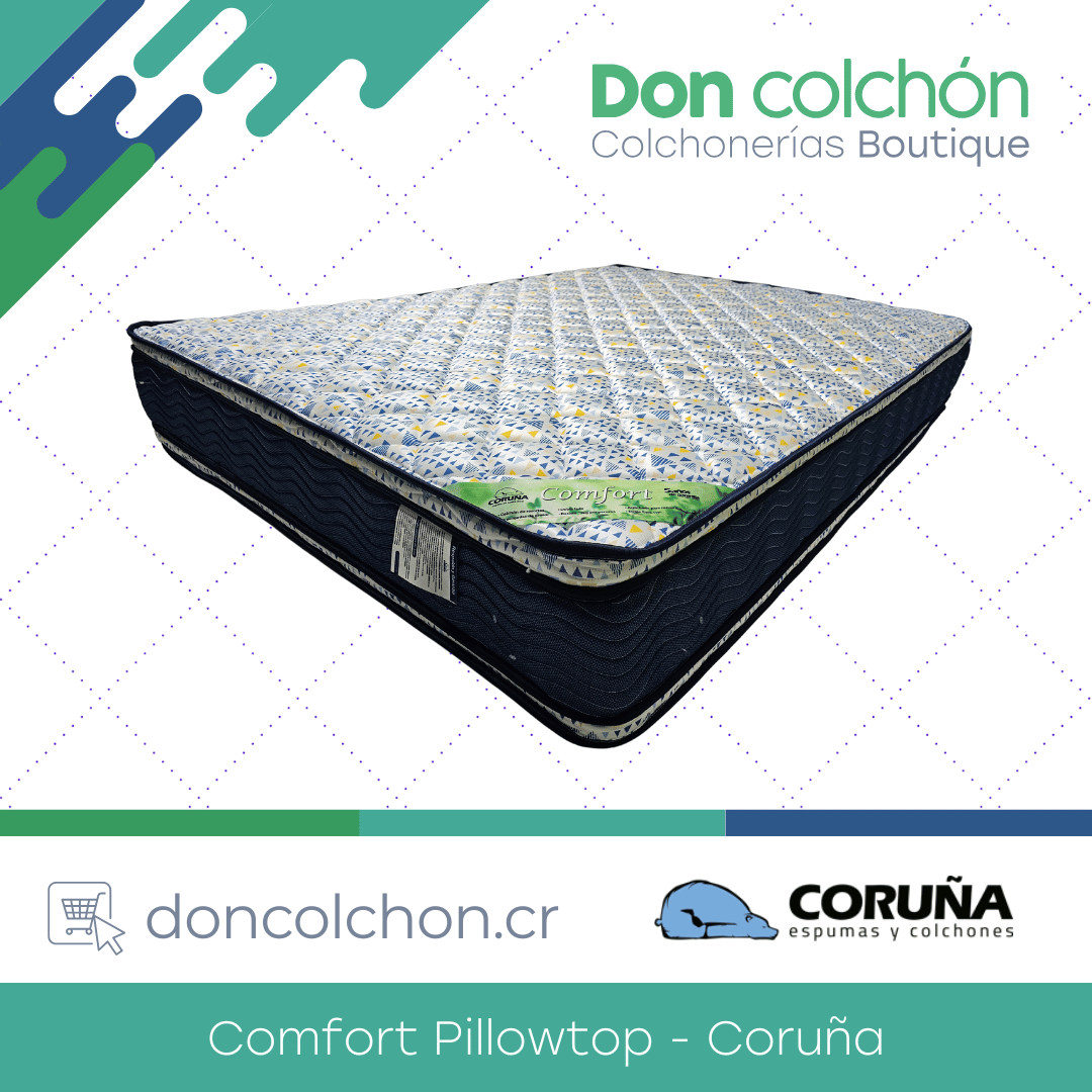 Colchón Matrimonial Comfort Pillowtop Coruña