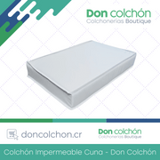 Colchón Cuna Impermeable 70x130cm