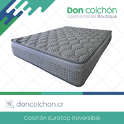 Colchón Matrimonial Eurotop Reversible