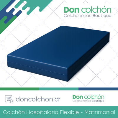 Colchón Matrimonial Hospitalario Flexible
