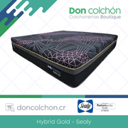 Colchón Queen Hybrid Gold Posturepedic Sealy