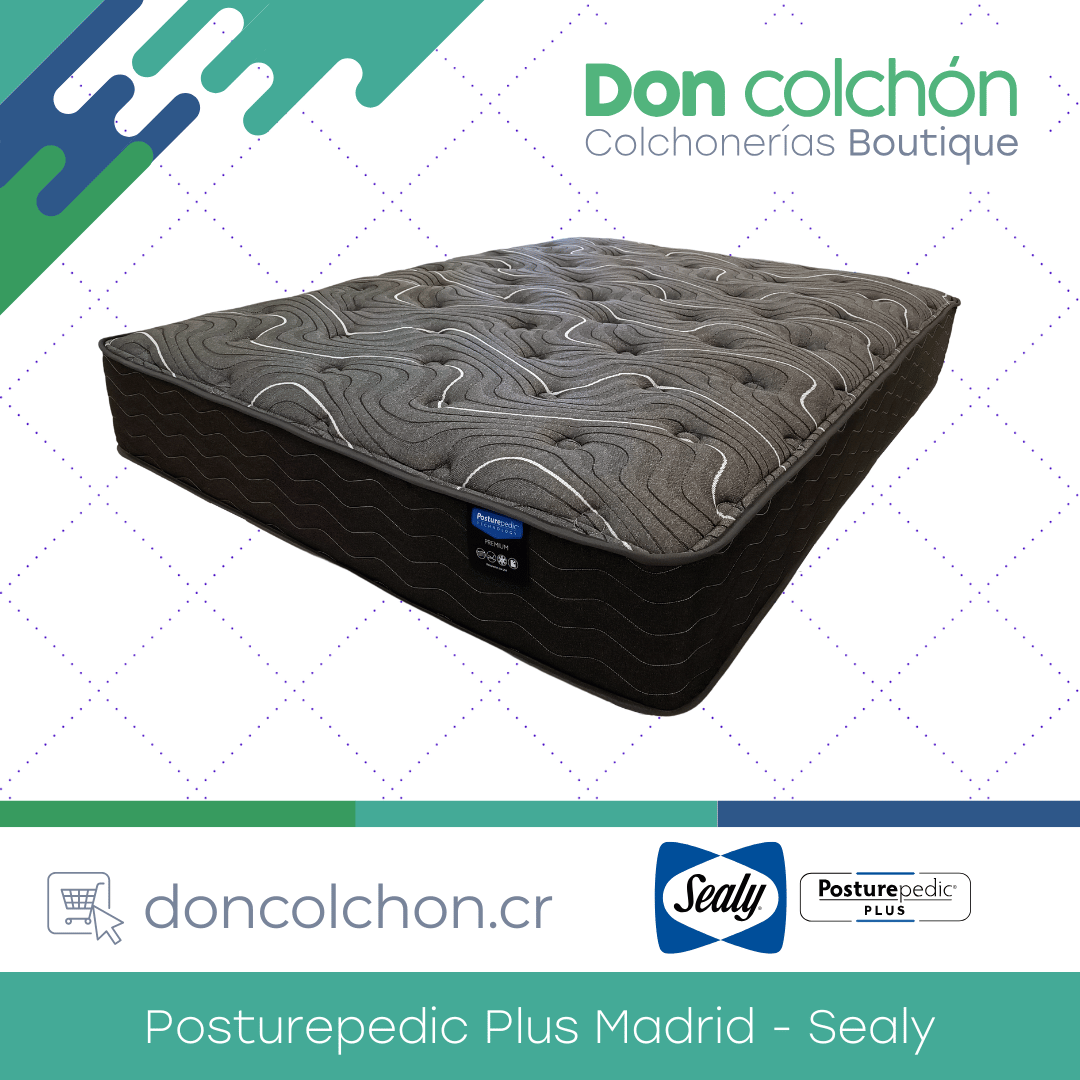 Colchón Queen Madrid Posturepedic Plus Sealy