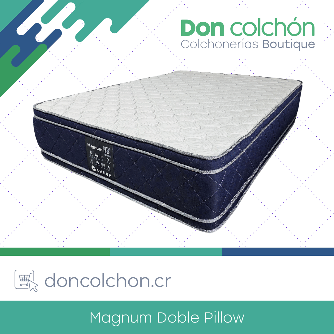 Colchón Matrimonial Magnum Doble Pillow