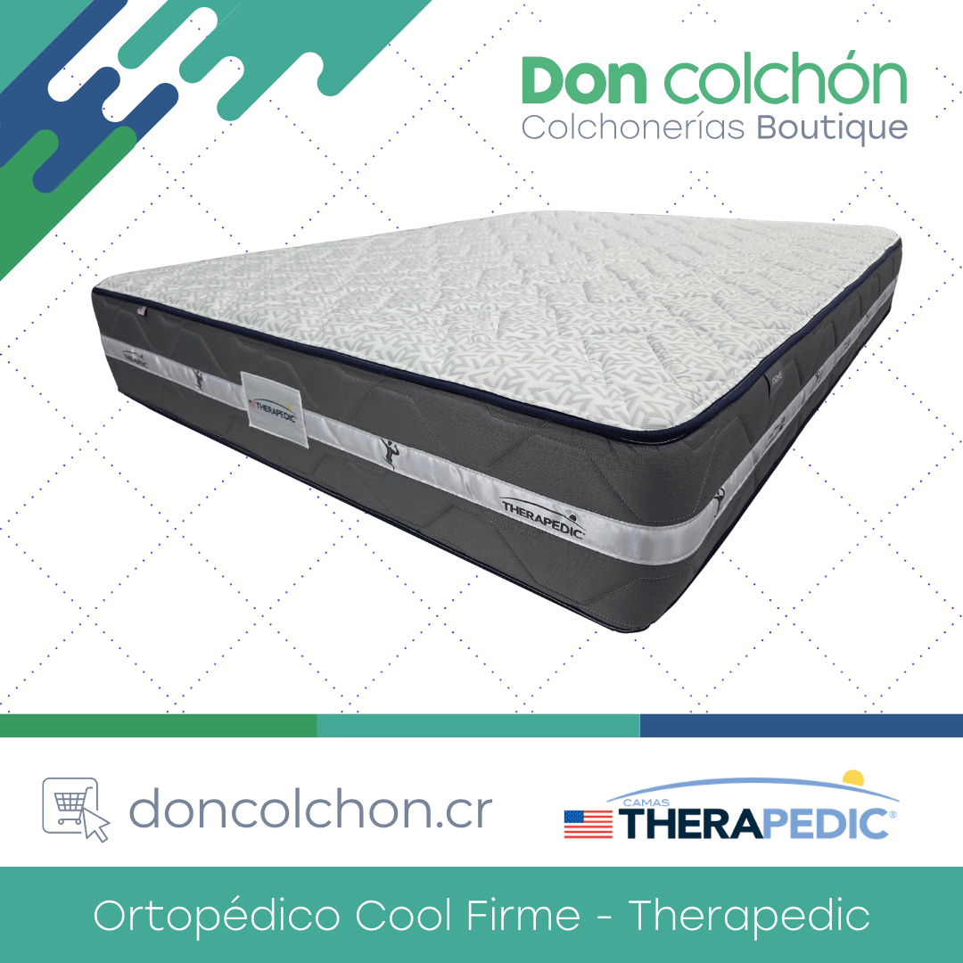 Colchón Individual Ortopédico Cool Firme Therapedic