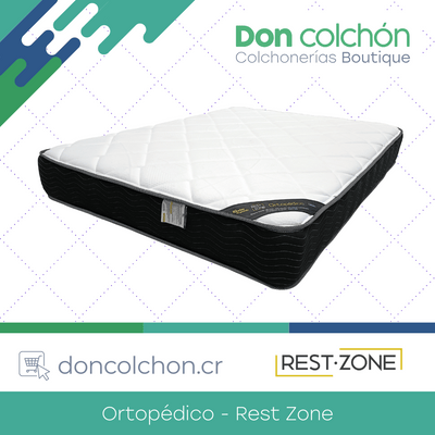 Colchón Queen Ortopédico Rest Zone