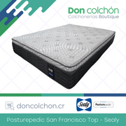 Colchón Queen San Francisco Top Posturepedic Sealy