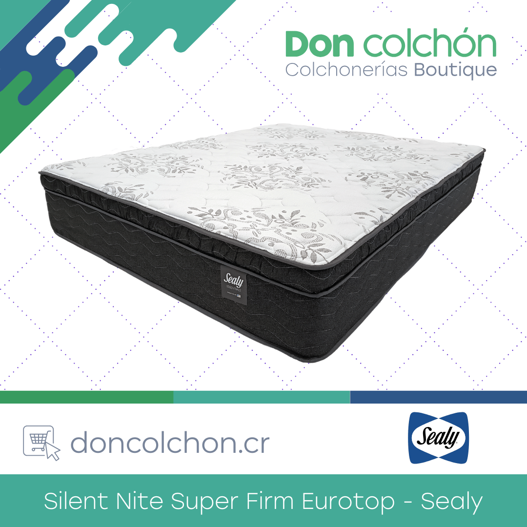 Colchón Individual Super Firme Eurotop Sealy