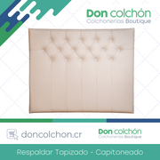Respaldar Tapizado Matrimonial Capitoneado