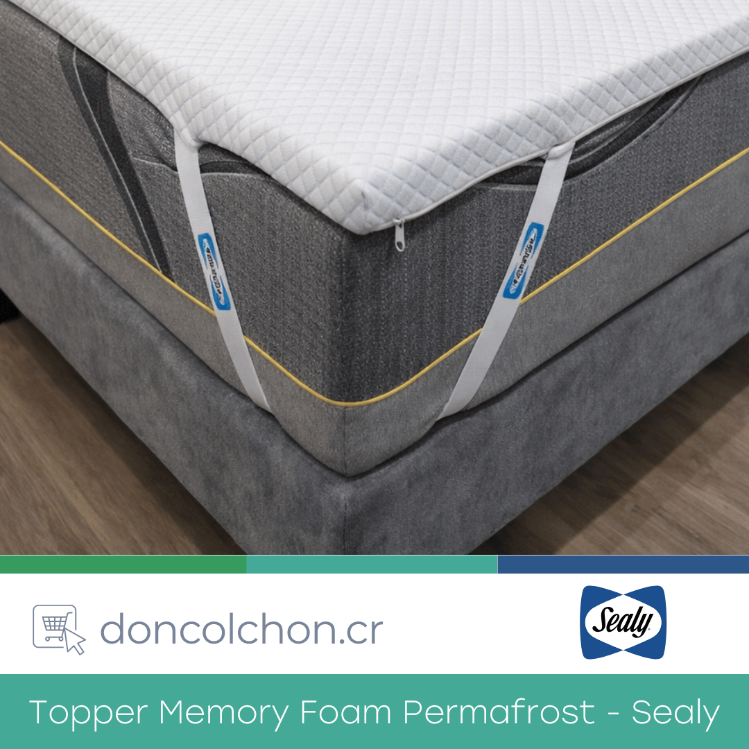 Topper Full Memory Foam Permafrost Sealy